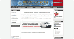 Desktop Screenshot of mindenolcso.hu